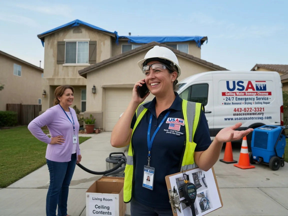 Ceiling Water Damage Restoration Ute, IA FAQs